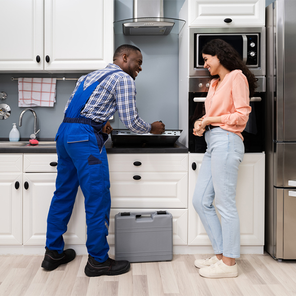 how long does it typically take to complete cooktop repair services in Warbranch